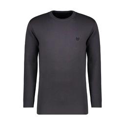 بافت یقه گرد مردانه رنگ طوسی تولید پاتن جامه می باشد. جنس بافت صد در صد پنبه می باشد.پارچه با تراکم 