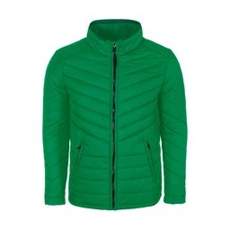 کاپشن شمعی مردانه سبز استایل جذب جنس کاپشن شمعی (پلی استر / غیر براق) / ضد آب دارای آستری پشم شیشه /