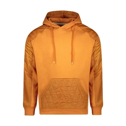 هودی مردانه رنگ نارنجی تولید پاتن جامه می باشد. جنس هودی دورس سه نخ می باشد (صد در صد پنبه) قسمت جیب