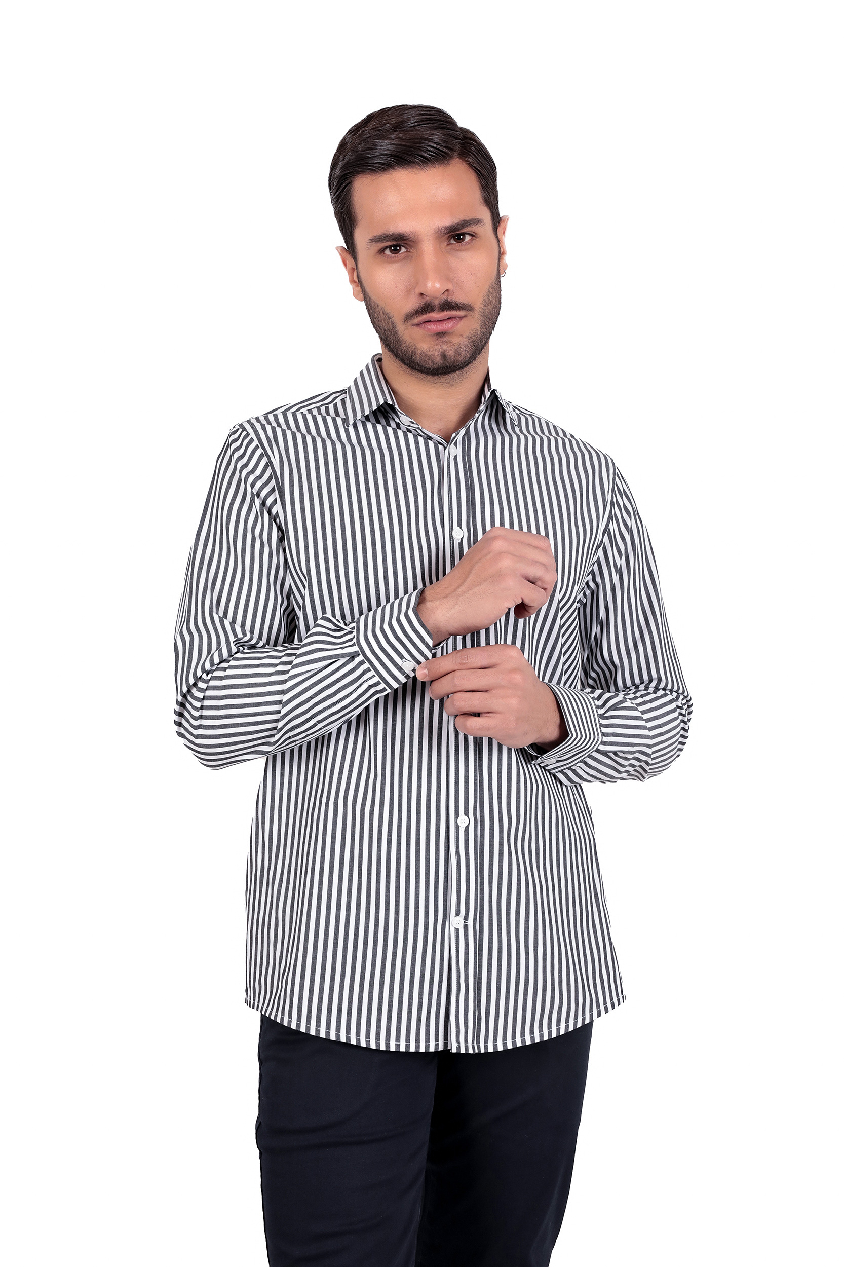 پیراهن آستین بلند مردانه مدل کلاسیک