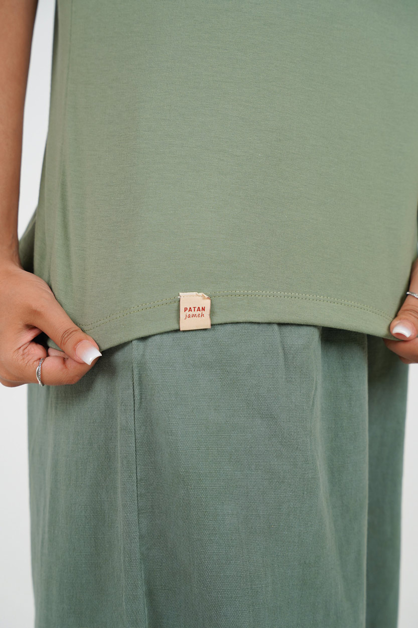 تیشرت آستین کوتاه ساده زنانه