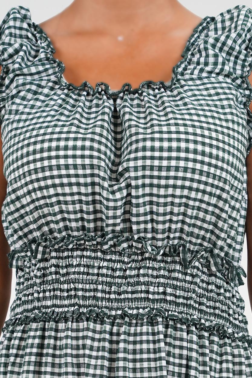 پیراهن بلند نخی زنانه