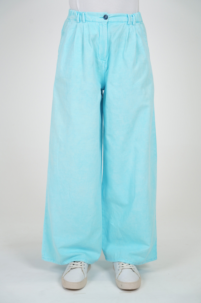 شلوار کتان زنانه مدل فول بگی