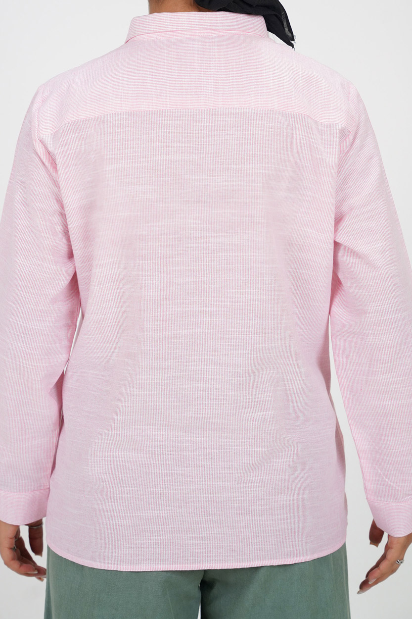 شومیز آستین بلند یقه دار زنانه