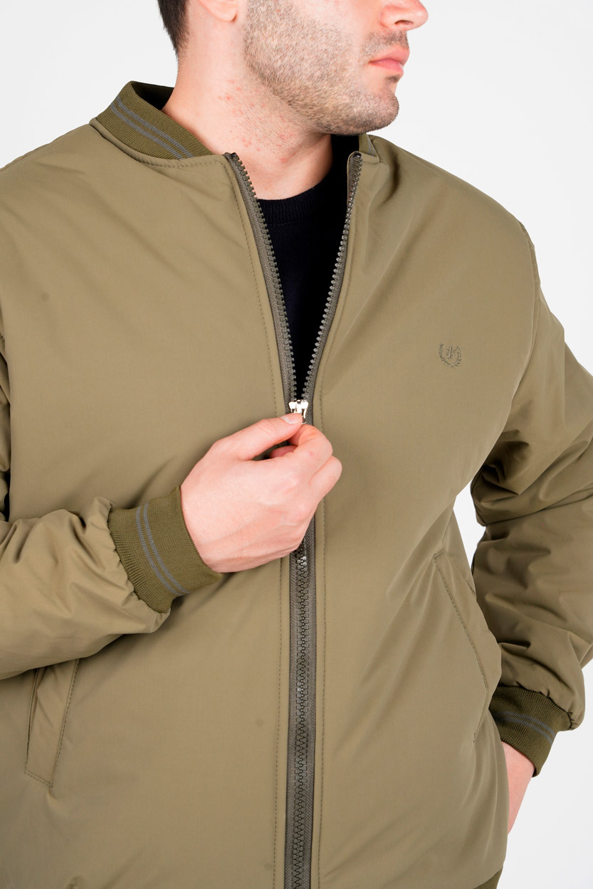 کاپشن کتان یقه ایستاده مردانه