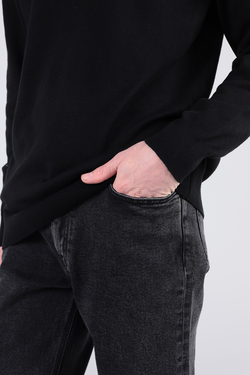 شلوار جین مردانه مدل راسته مشکی