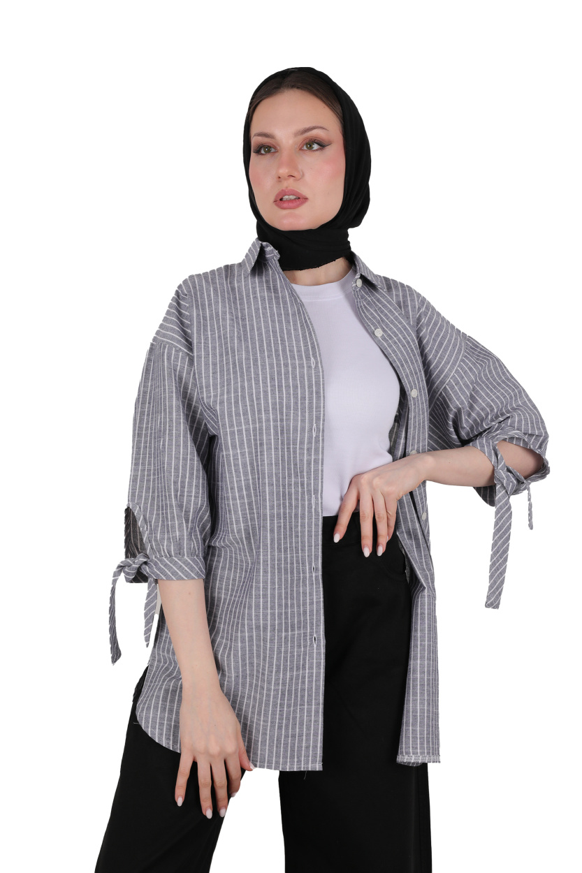 شومیز آستین سه ربع