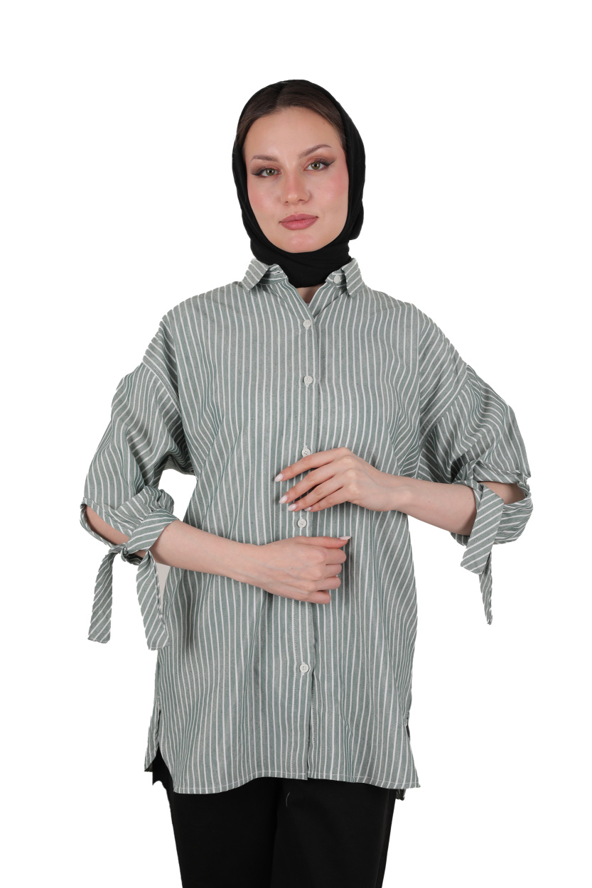 شومیز آستین سه ربع