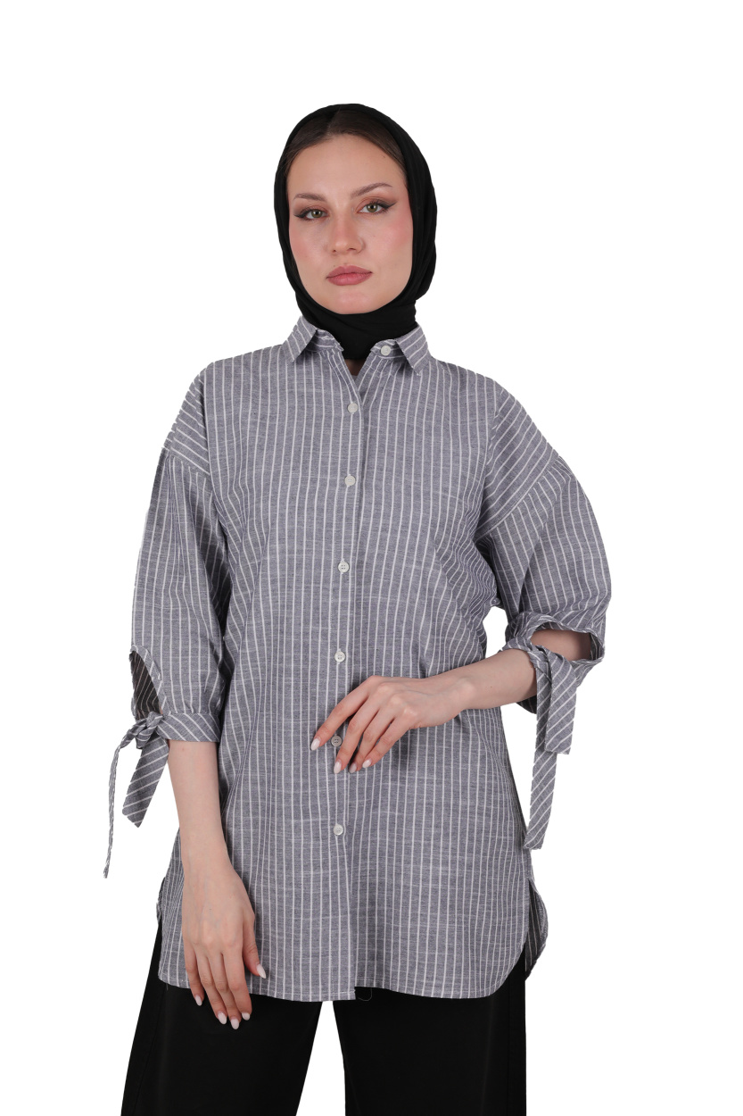 شومیز آستین سه ربع