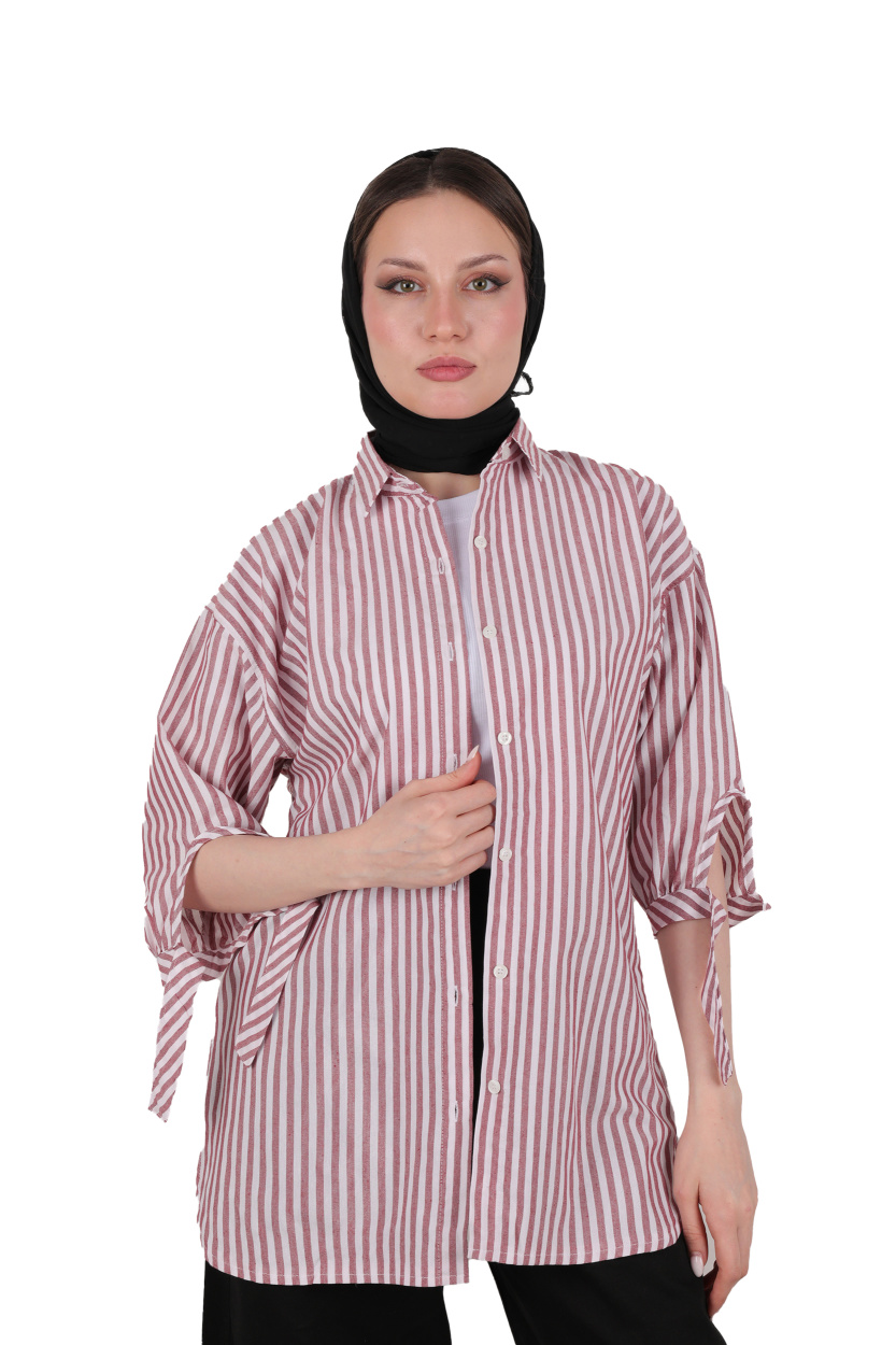 شومیز آستین سه ربع