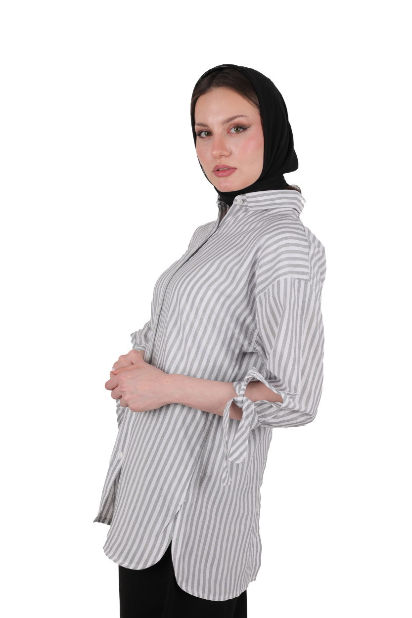 شومیز آستین سه ربع