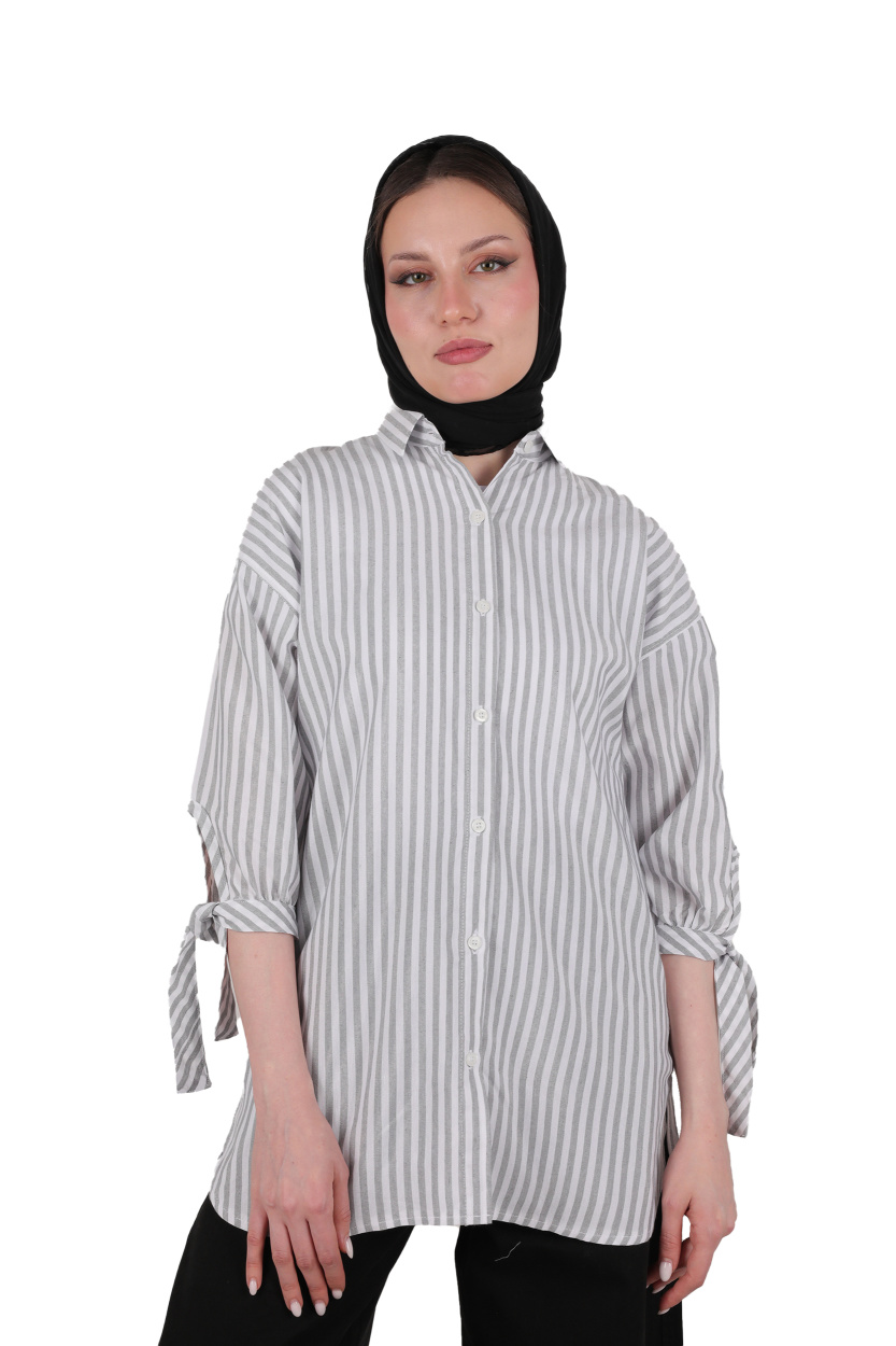 شومیز آستین سه ربع